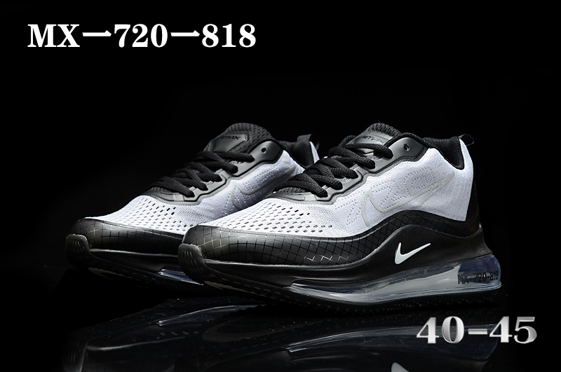 2020 Nike Air Max 720-818 Grey Black RUnning Shoes